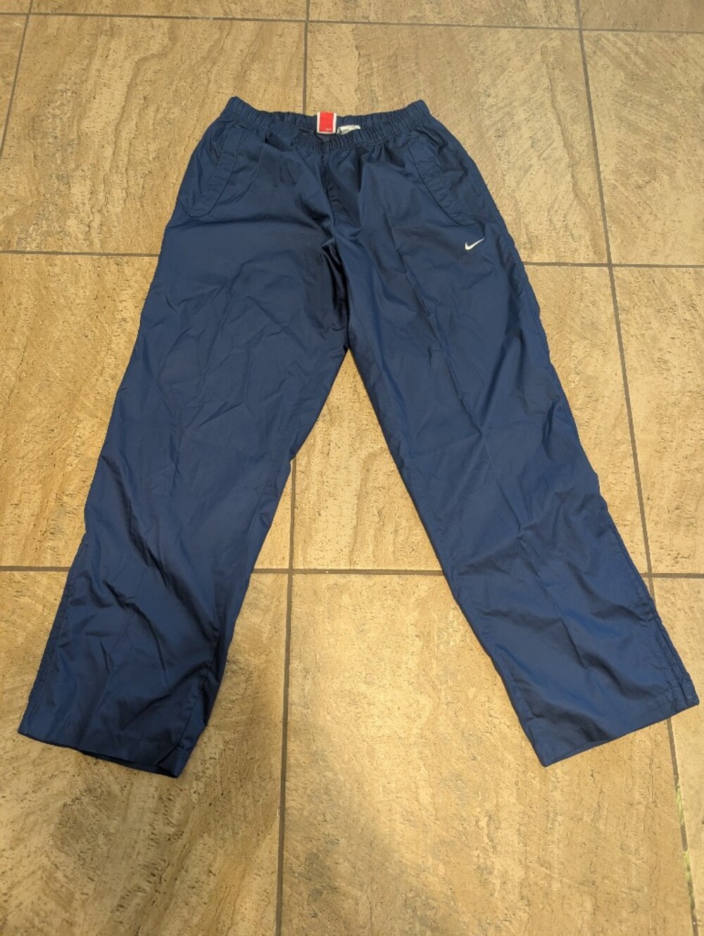 Vintage Navy blue Nike Team Storm-FIT track pants Size L Women's